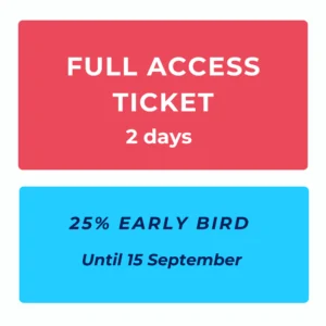 Full access ticket at the CX Conference Chisinau 2026